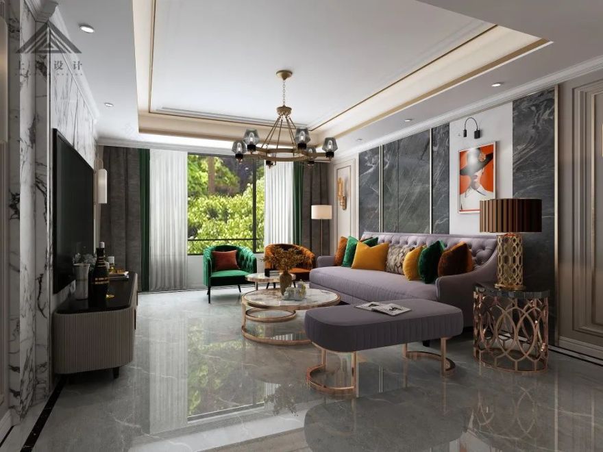 百强世纪城 141㎡现代简约家居,诗意生活的精致呈现-25