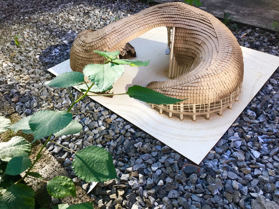 阴阳交融的「YU 舍」——竹构建筑的生态美学-47