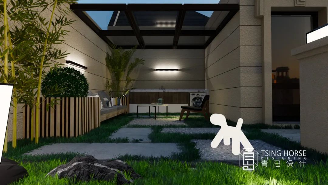 河与墅的现代家庭温馨居-77