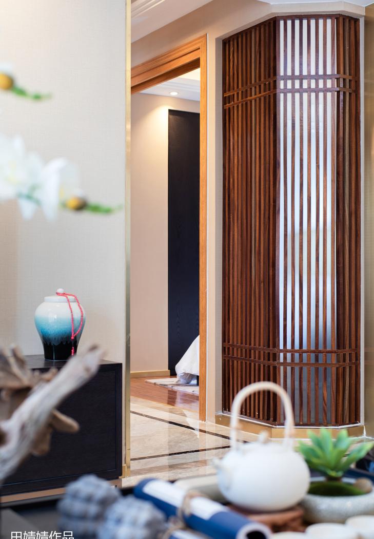 新中式风格家居设计 | 方界设计丨平层丨荏苒岁月,山水相宜-14