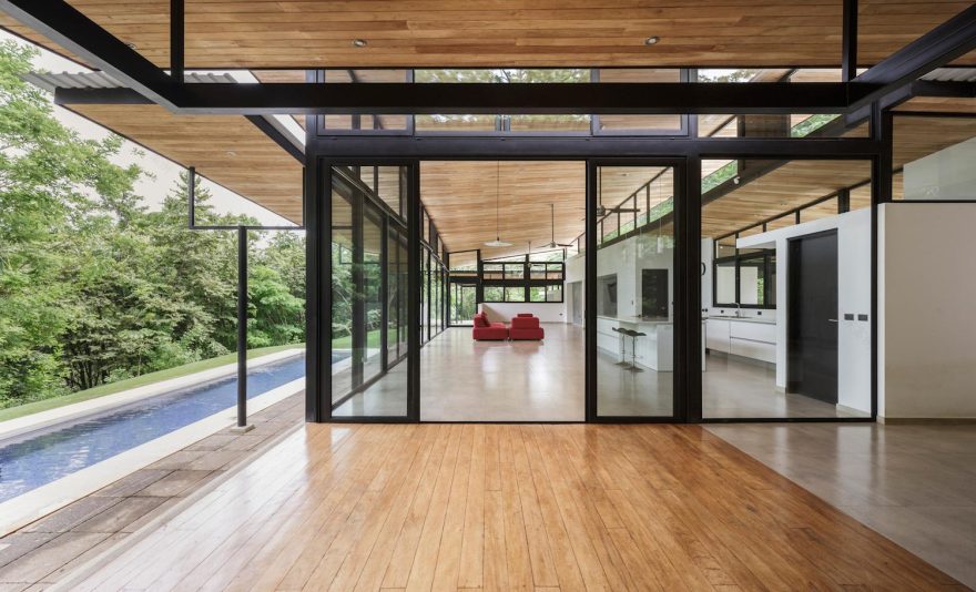 House located at the edge of a touristic coastal town in Tamarindo beach surrounded by the forest CAANdesign Architecture and home design blog-9