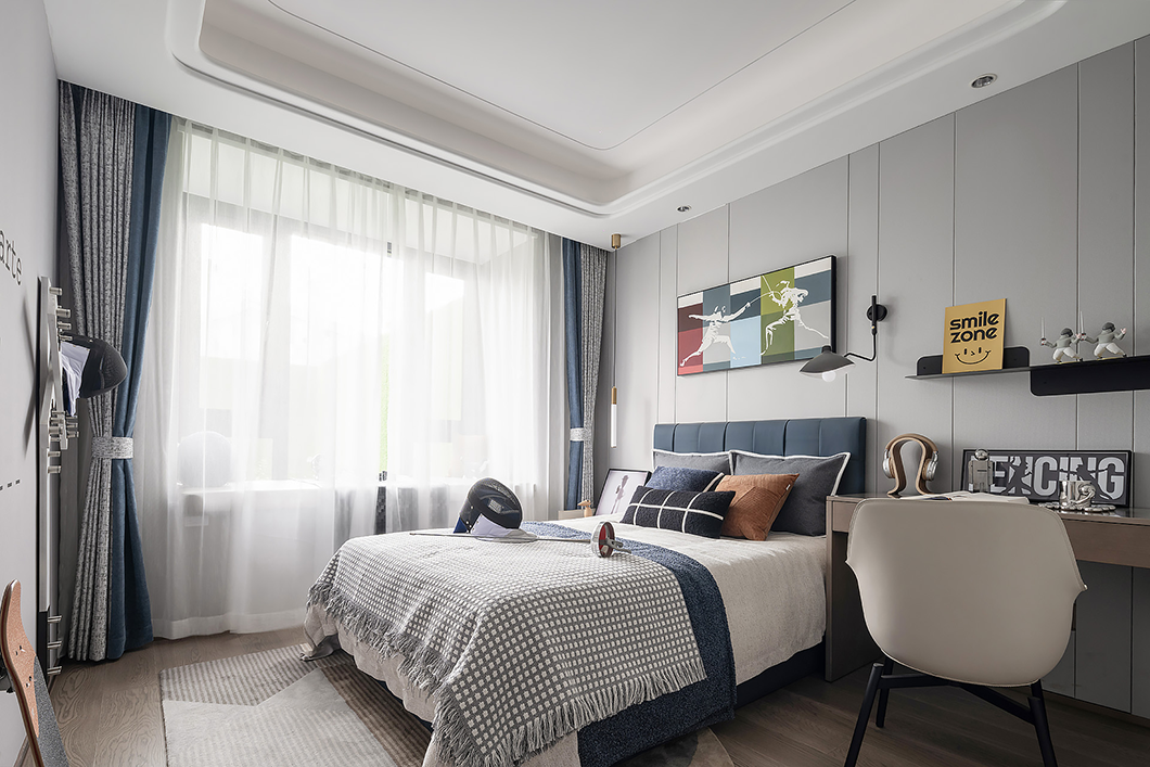 德方圆 | 380㎡现代别墅,轻奢有度,简而不凡!-51