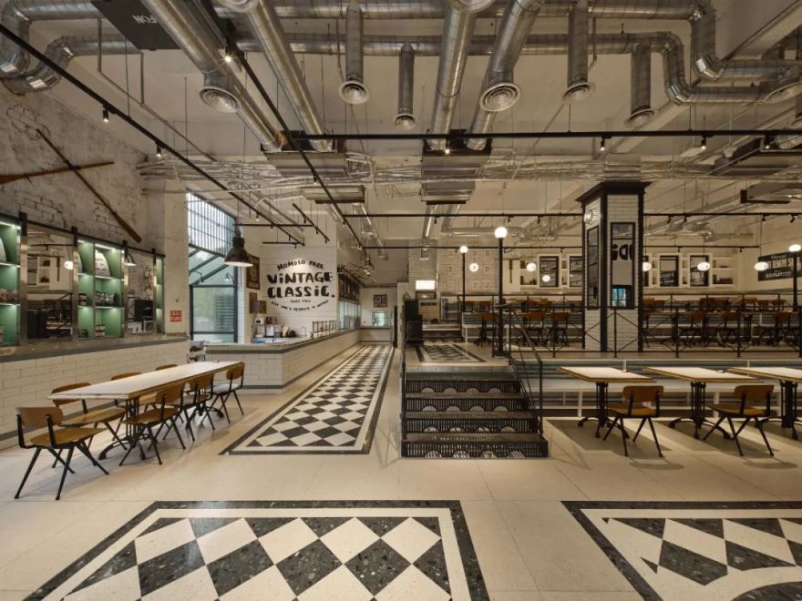 复古餐厅 MOMOKO PARK 的艺术之旅丨中国上海丨上海南瓜先生空间设计事务所&硬茧-17