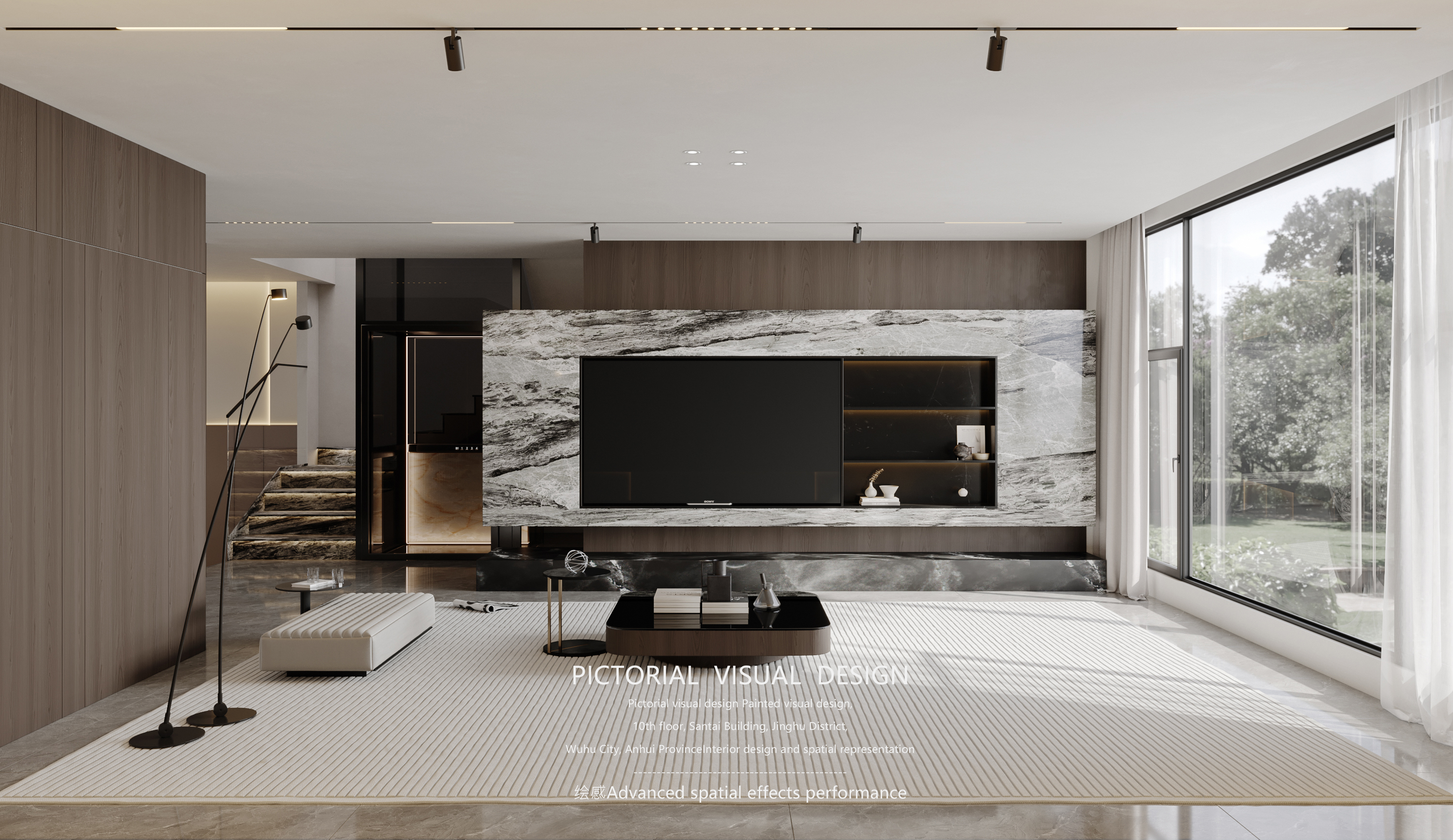 绘感视觉设计 | 暖色简约客餐厅-2