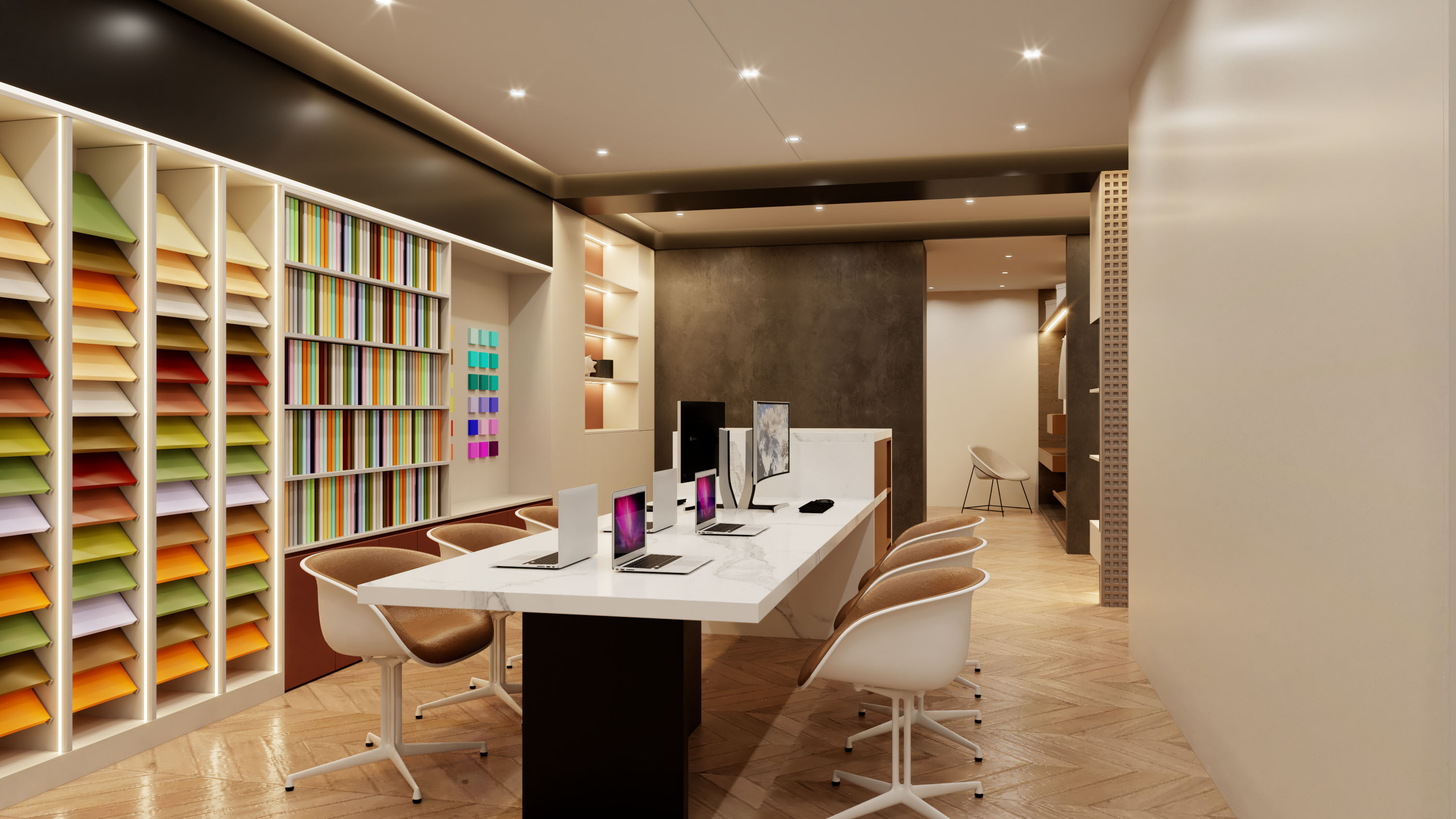 全屋定制家具展厅空间设计丨imsoom 御思设计-19