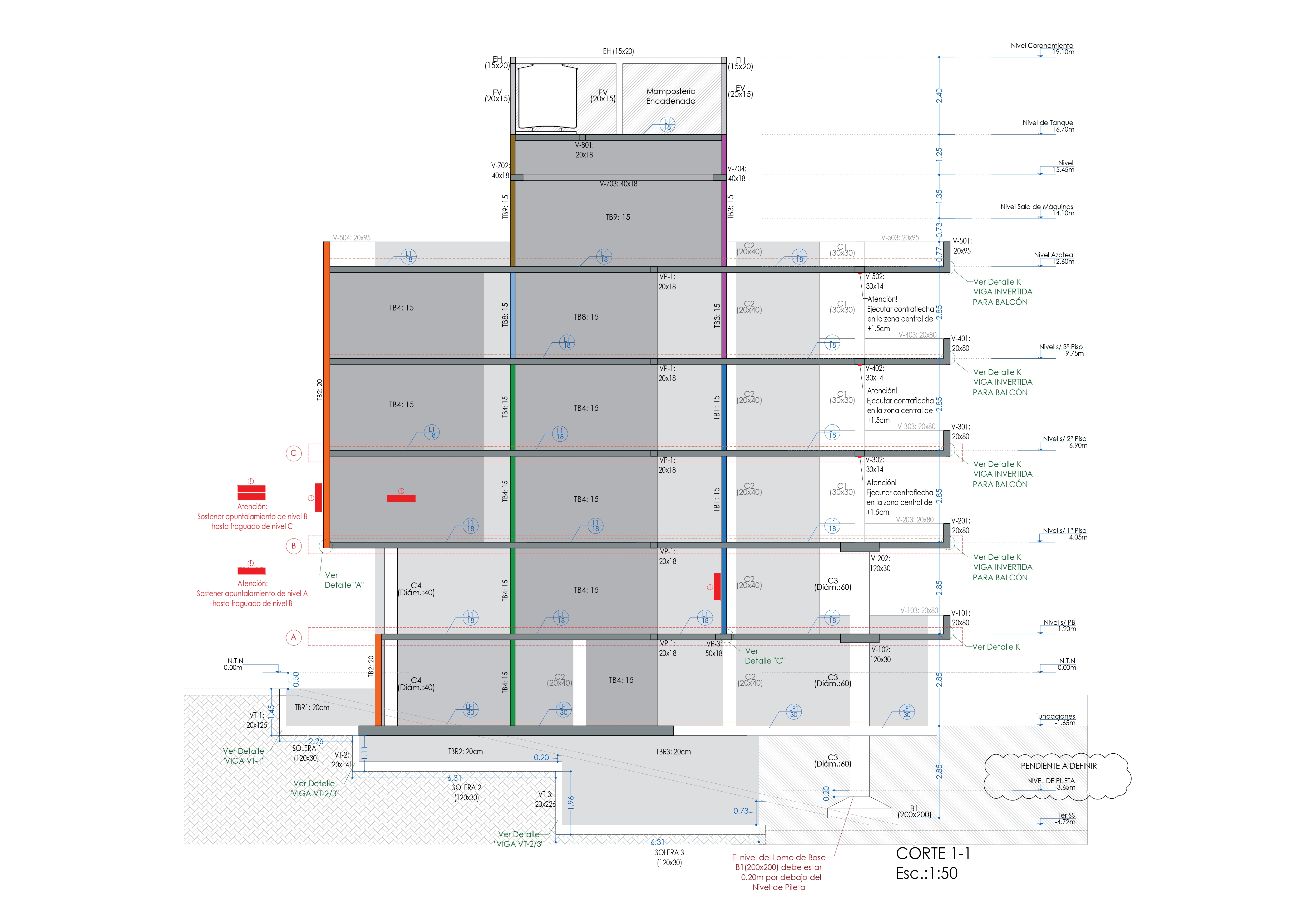 CAD - Reinforced Concrete Structure-1