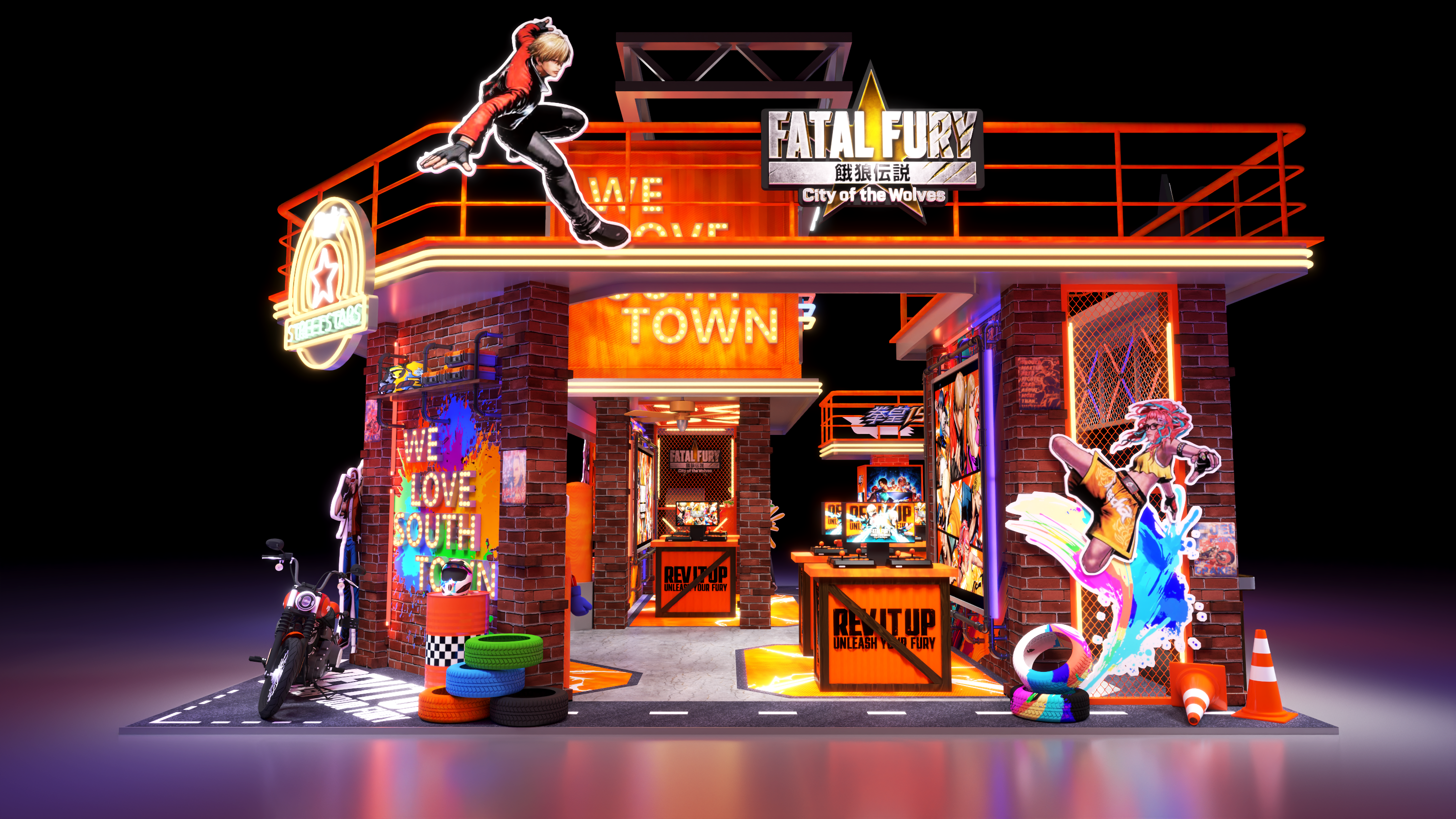 "饿狼传说”游戏展台-3