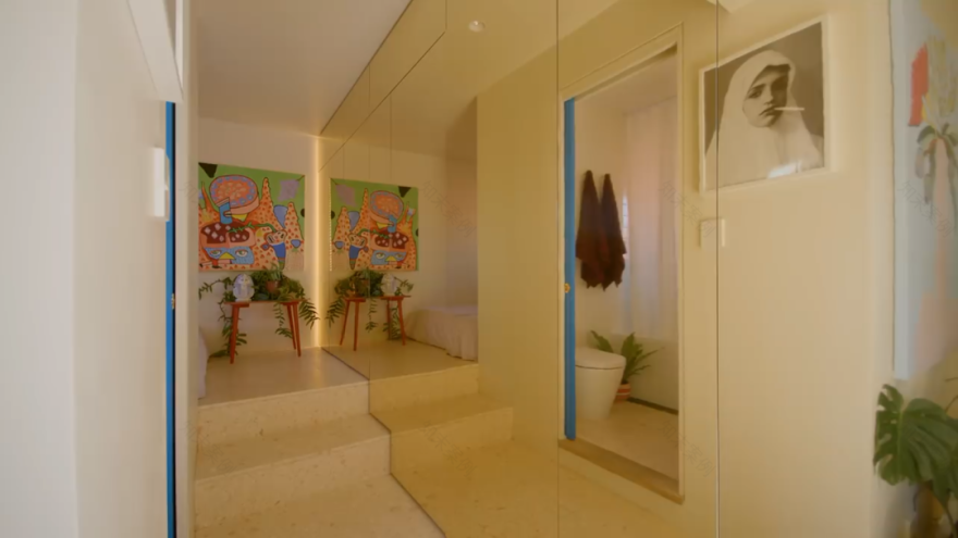 49㎡二手房逆袭,小家变大宅,步入式衣帽间++ 大浴缸全都有!-86