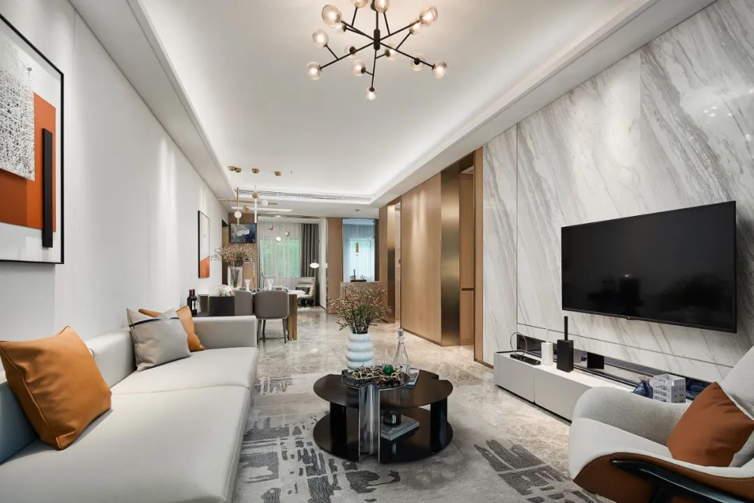 都会生活，现代艺术风格的奢雅空间-58