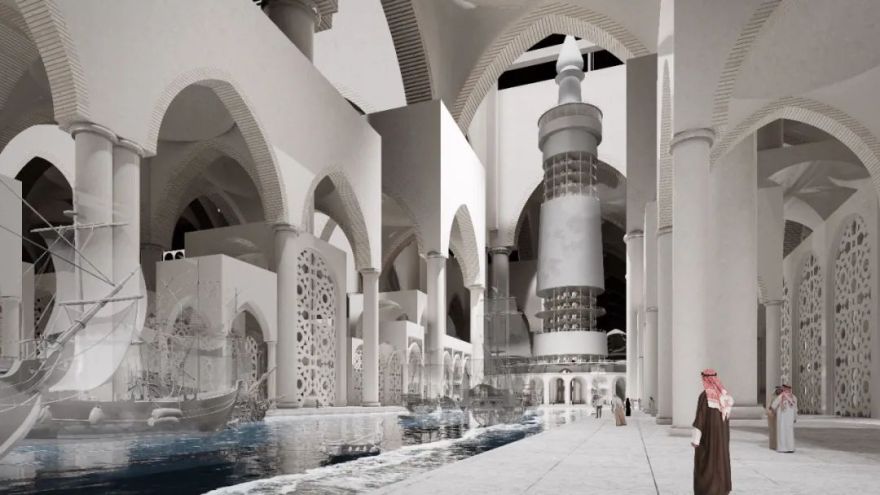 超现实主义!广美优毕以游戏方式打开建筑!“语言景观+声音景观”将宗教步入虚境!超越物理边界的多节点虚拟宗教网络打造沉浸式声光幻境-211