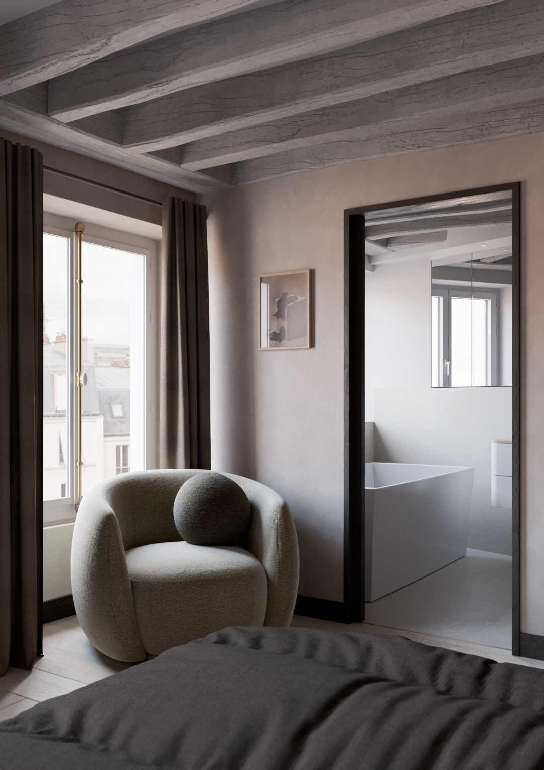 现代法式精致生动的居住空间丨Studiovlach-38