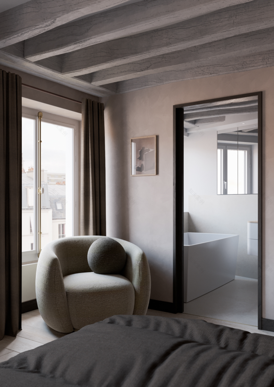 现代法式精致生动的居住空间丨Studiovlach-38