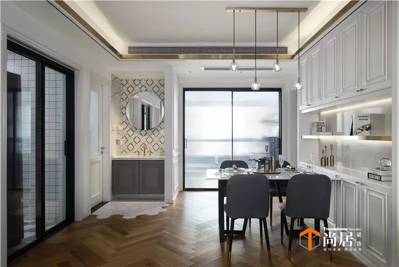 中电颐和府邸现代轻奢装修案例丨唐馨-31