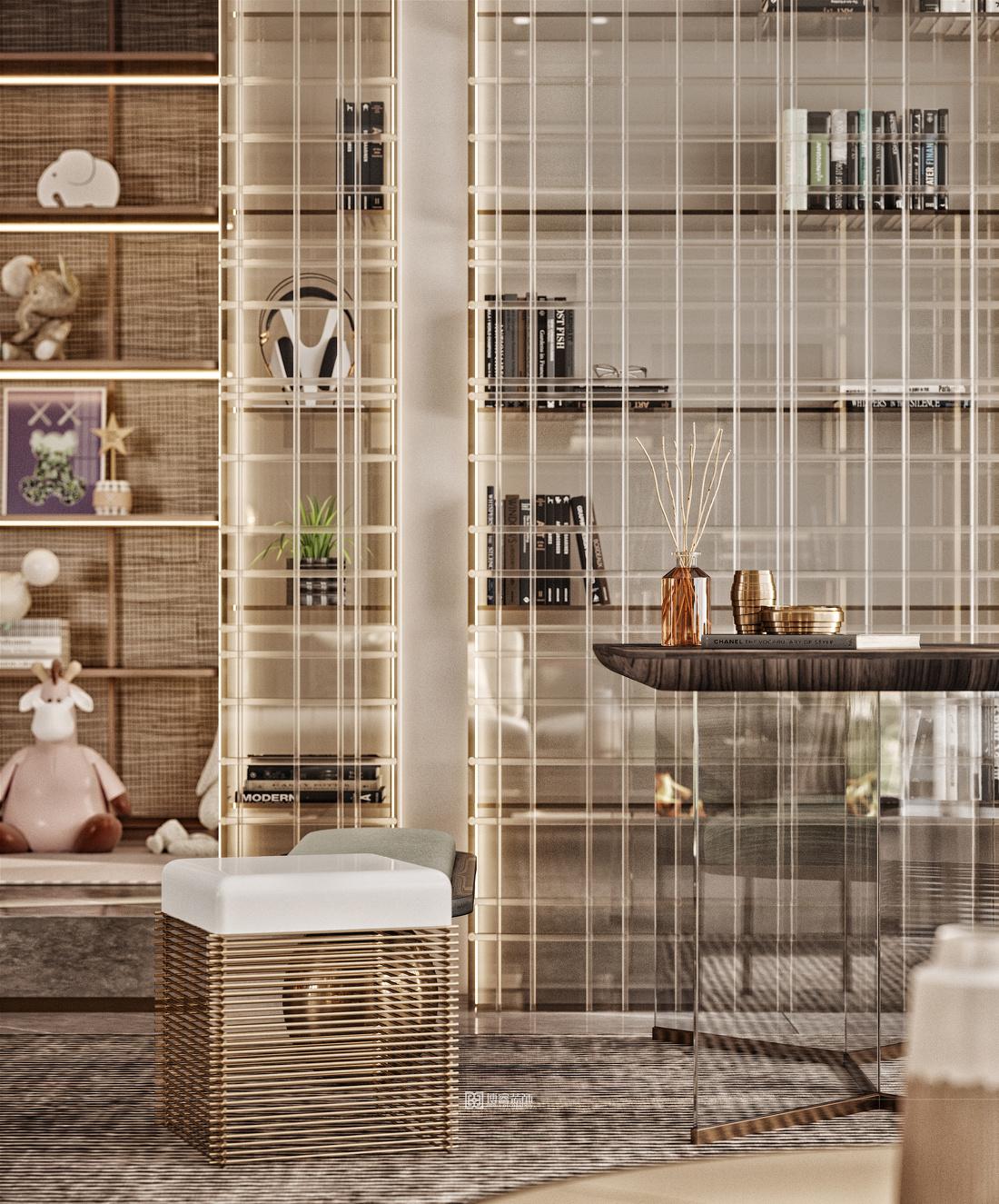 轻奢别墅设计丨广州博睿装饰-18