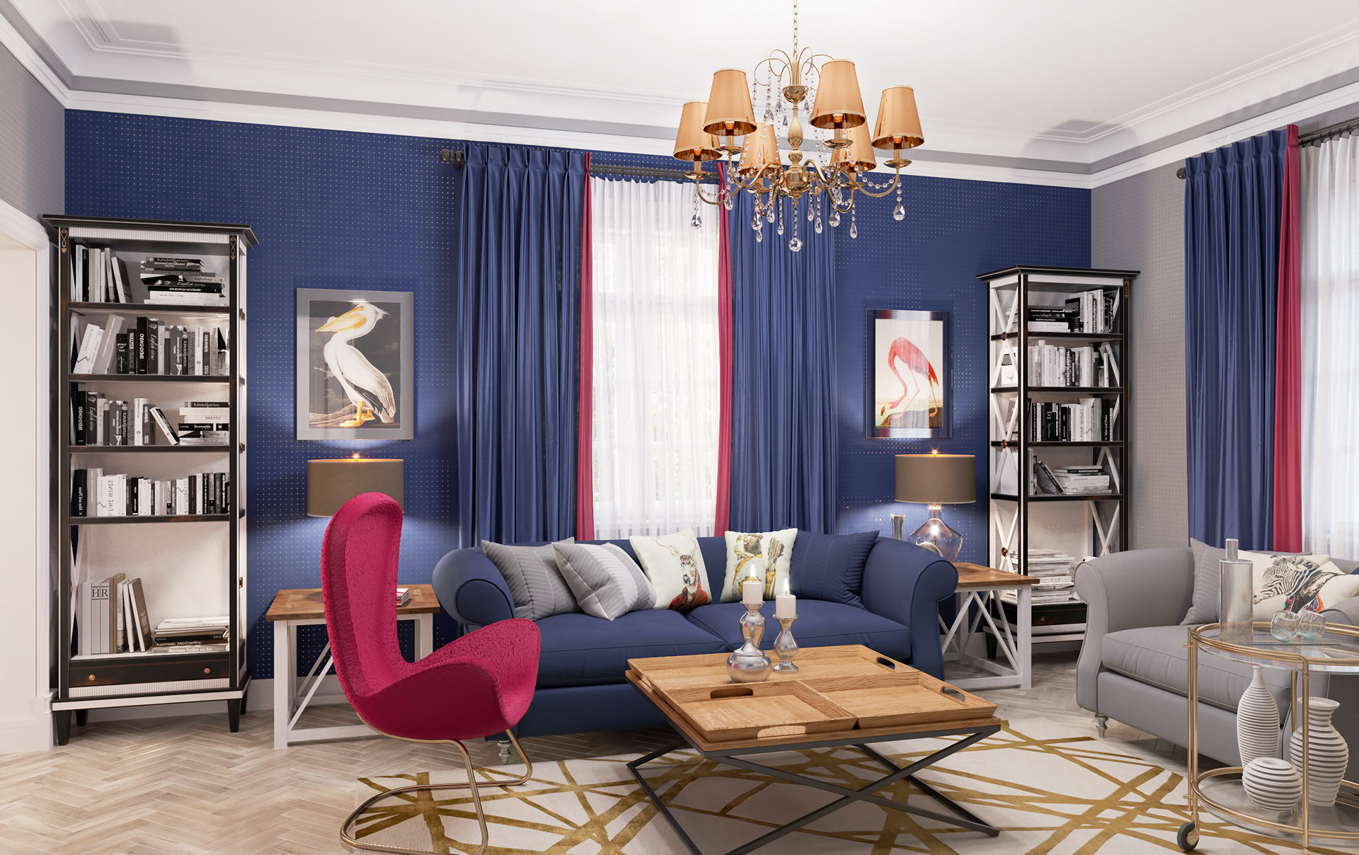 河边公寓设计与实现项目丨俄罗斯莫斯科-11