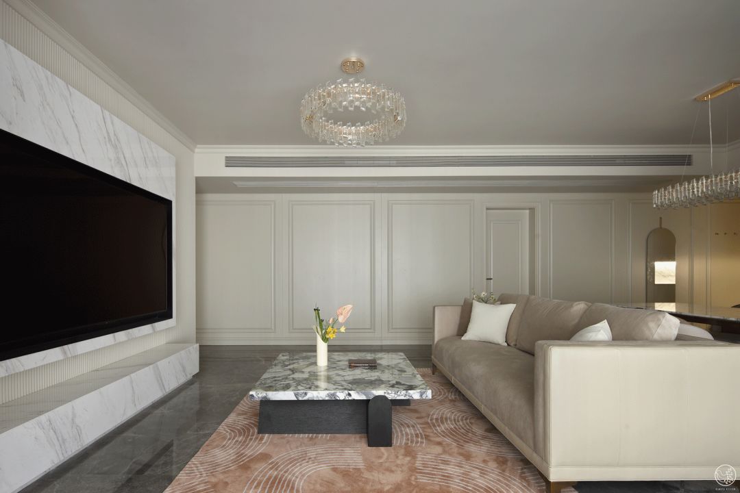 J 家美式轻奢淡颜系平层设计丨中国成都丨刘丽-19