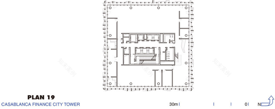 卡萨布兰卡金融城大厦丨摩洛哥卡萨布兰卡丨Morphosis-45