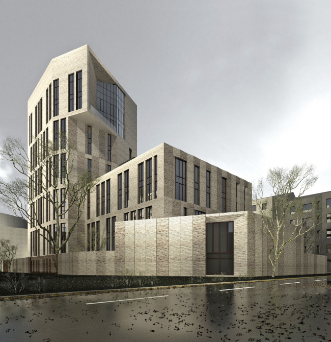 Burdenko街带地下停车场的公寓楼丨俄罗斯莫斯科丨Sergey Skuratov architects-45