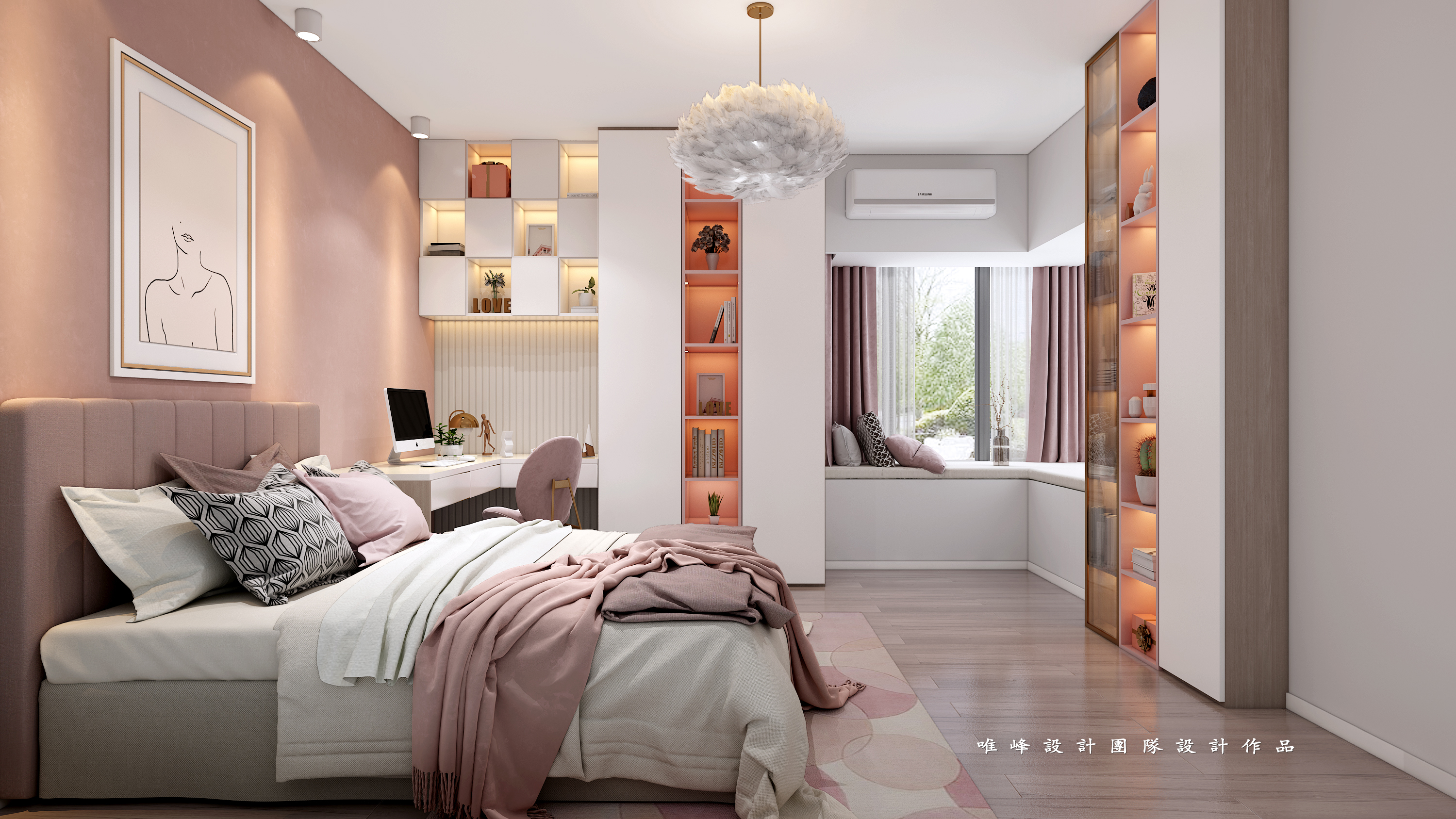 深圳口山设计：120㎡现代简约，比传统简约多一点时尚-0