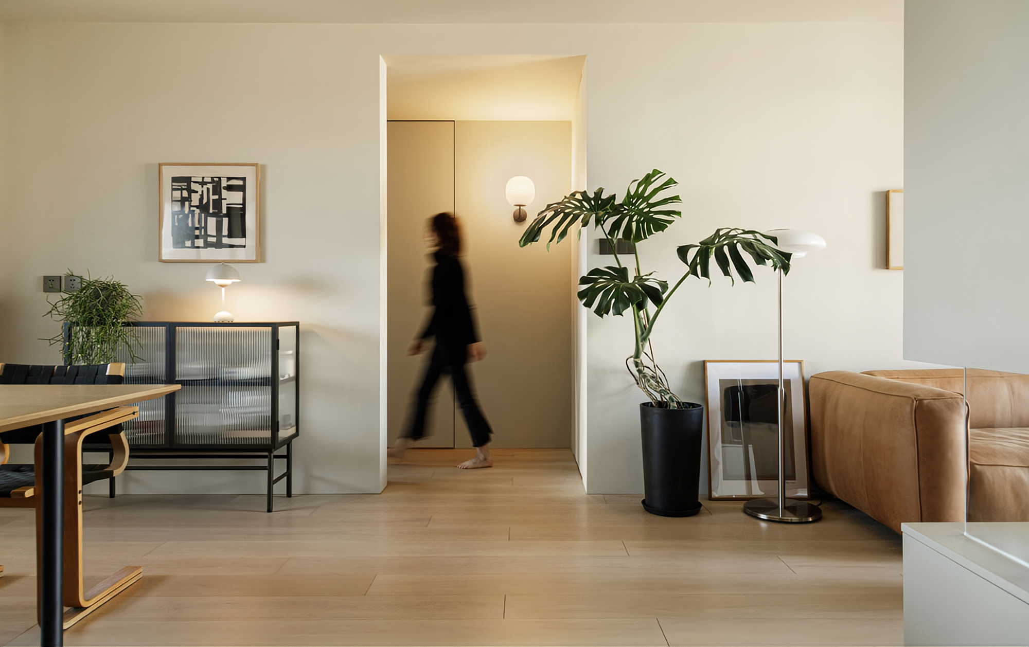 奶茶色的家丨中国北京丨NOTHING DESIGN-20