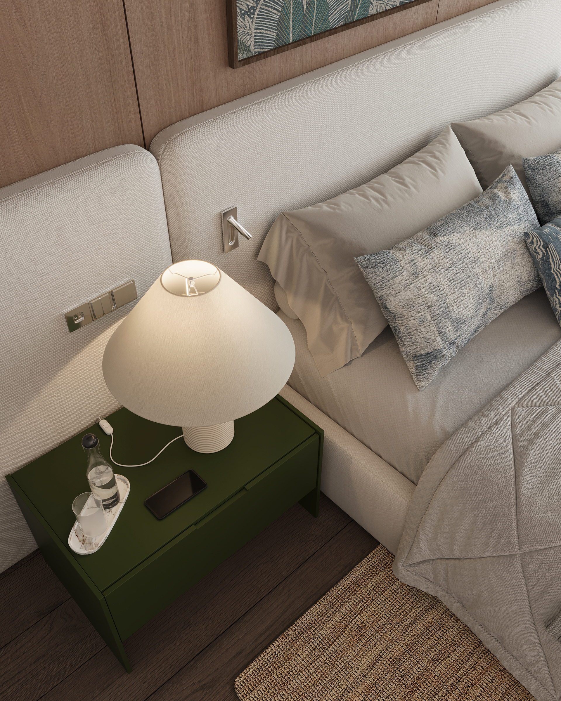 卧室室内设计丨埃及丨MCG Consultant  ID Team-10