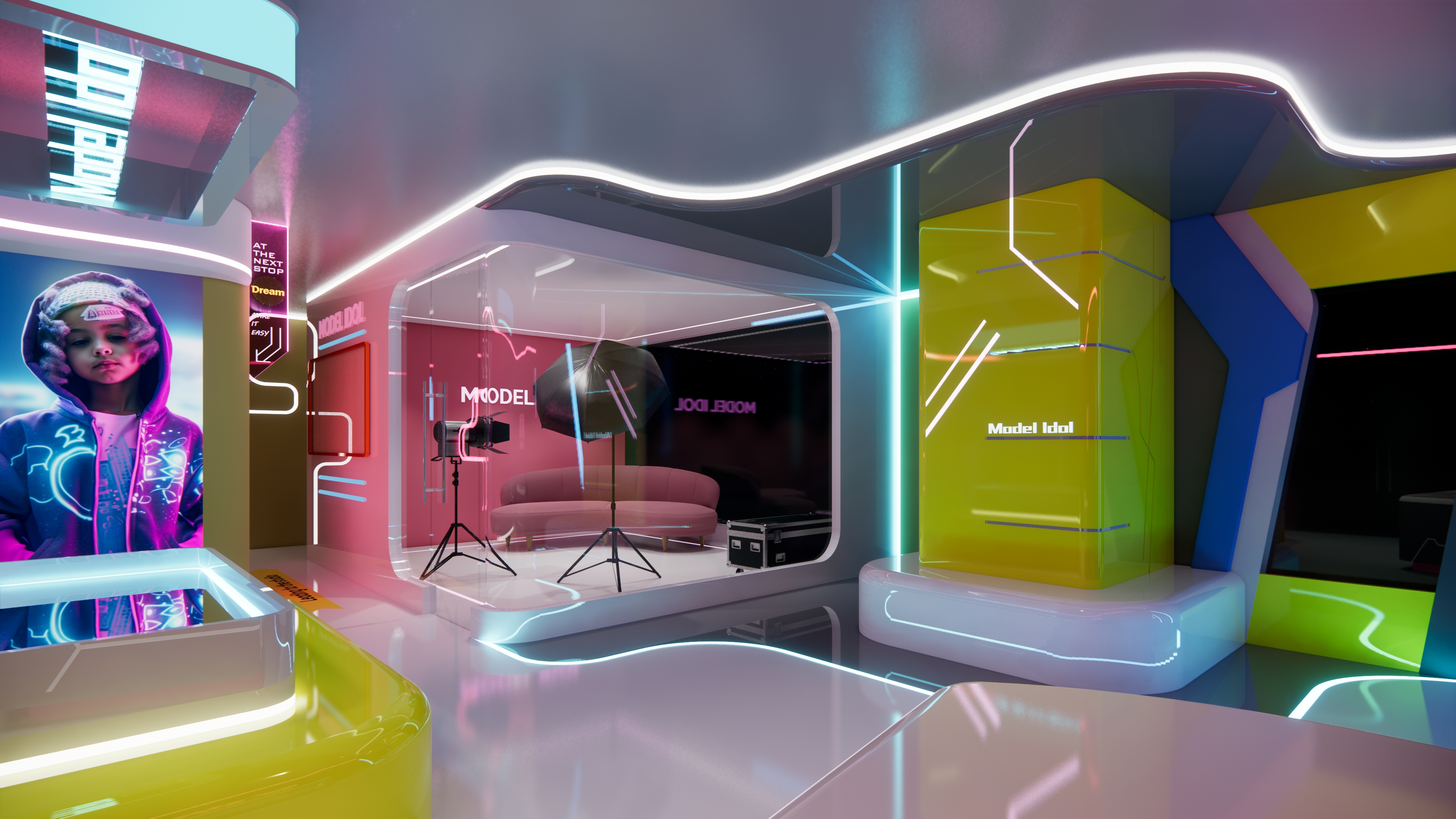 果冻 元宇宙主题概念店-1