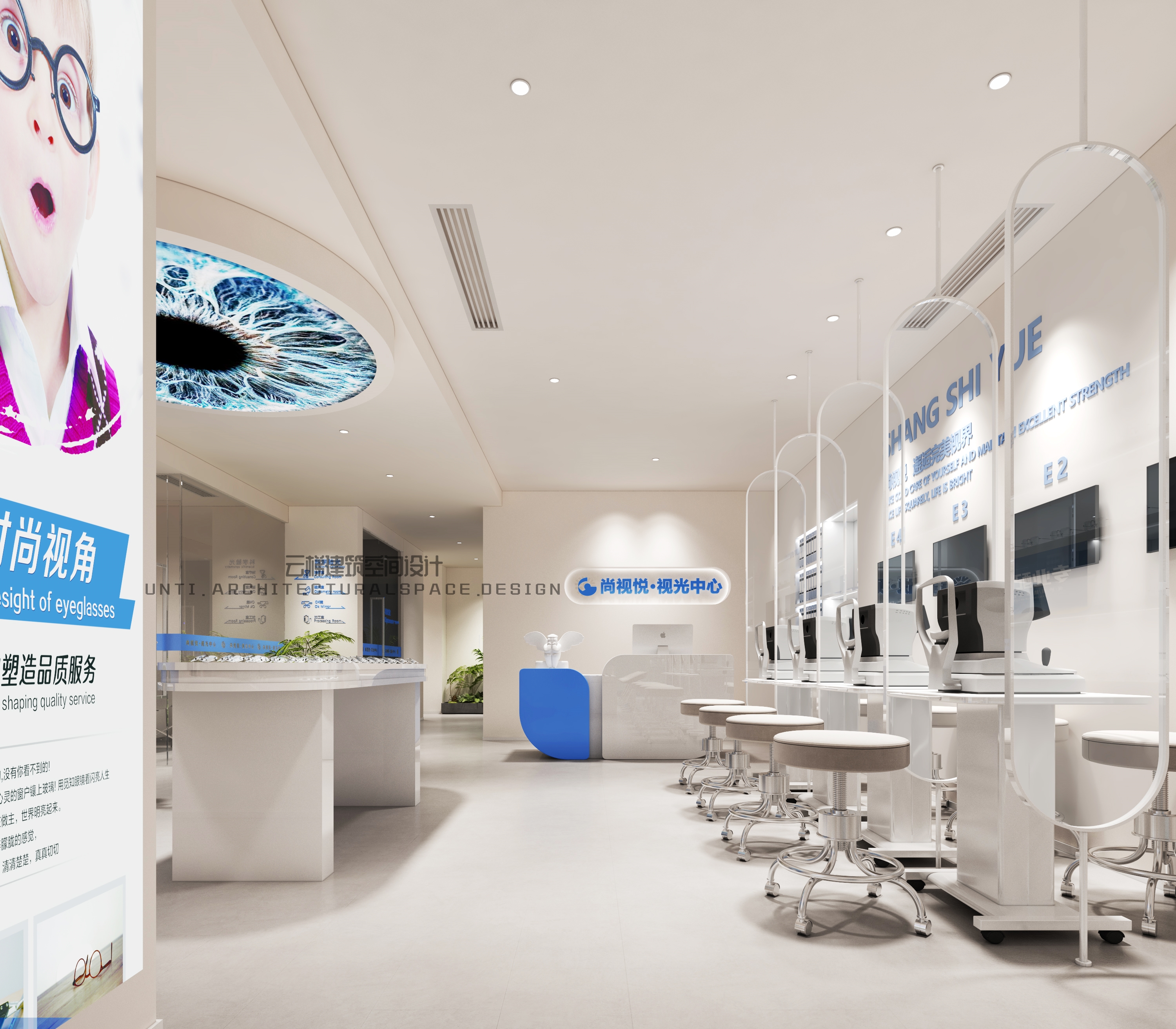 眼视光中心丨中国广州丨云梯建筑空间设计-13