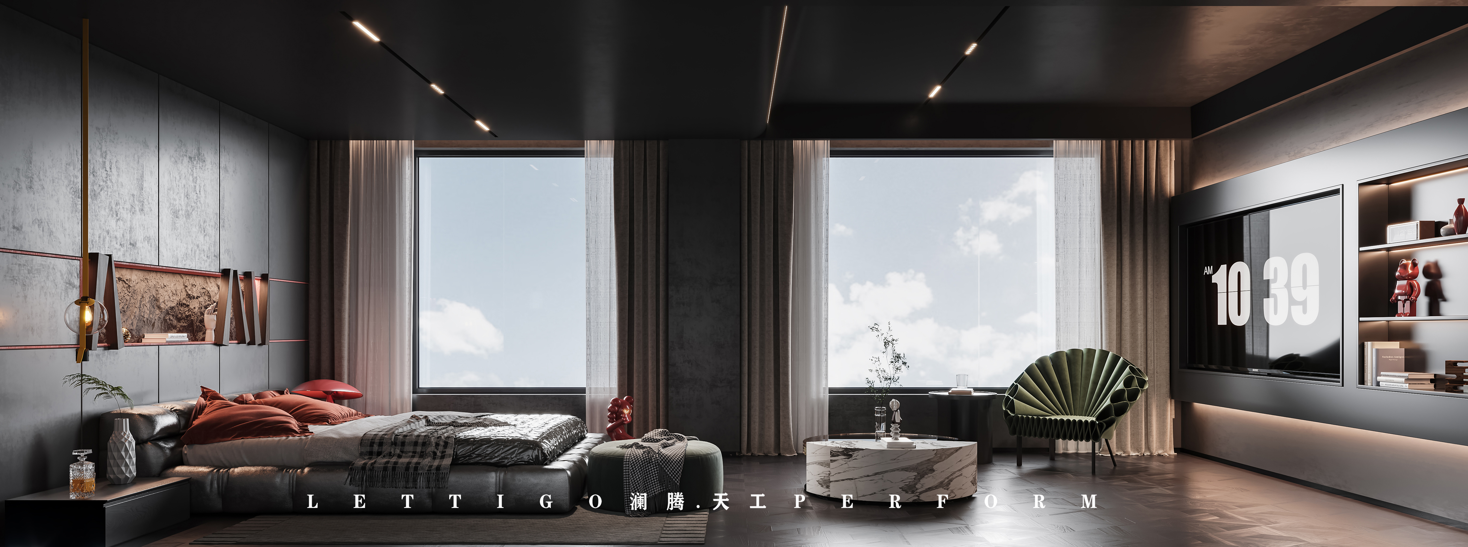 现代轻奢别墅|这该死的高级感谁能抗拒-6