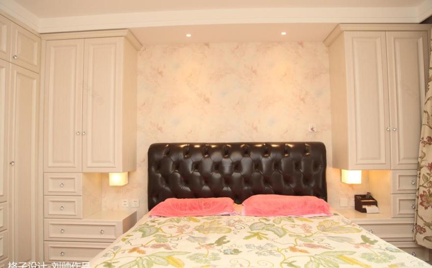 刘帅打造简欧三居室,弧形马赛克拼花、假壁炉增添欧式风情-20