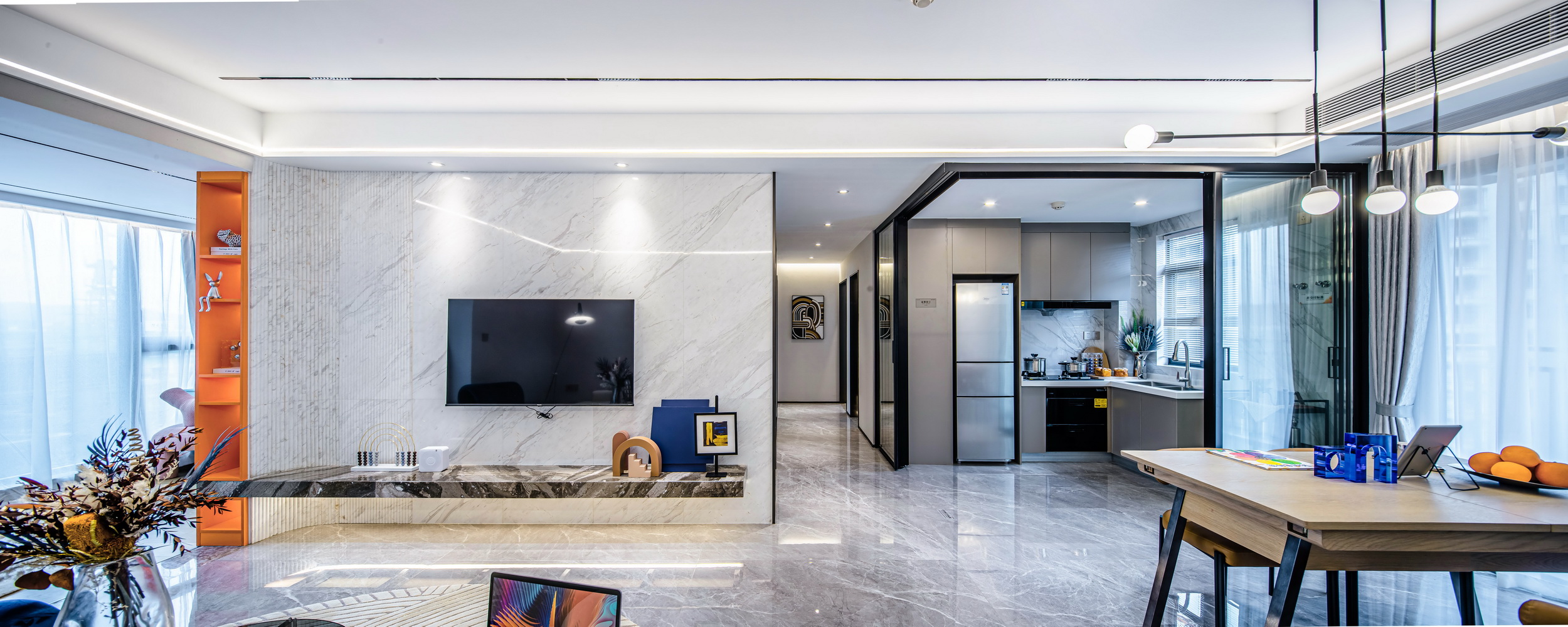 中建·邕和府 120 样板间硬装设计及工程丨中国南宁丨深圳洲际建筑装饰集团-16