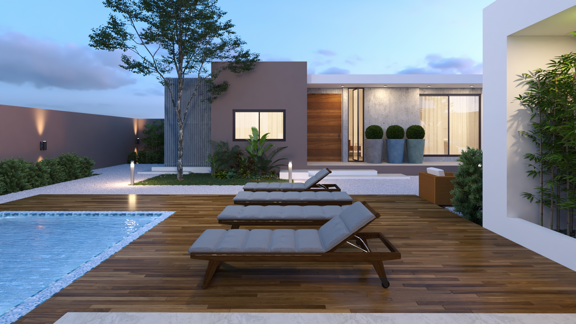 Interior & Exterior Residencial "HA"-8