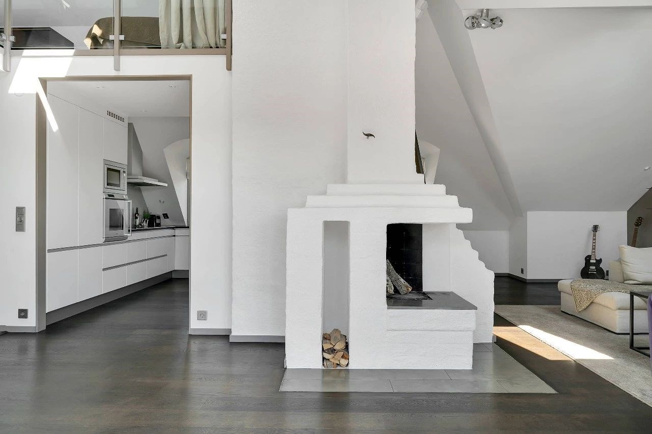 斯德哥尔摩阁楼变身现代温馨居-5