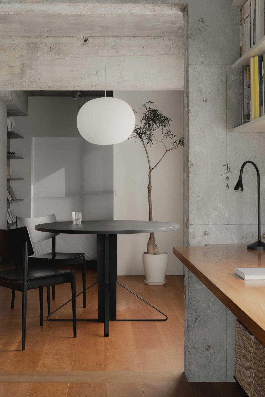 日本57㎡的公寓La Piedra House丨东京设计师平山健太-10