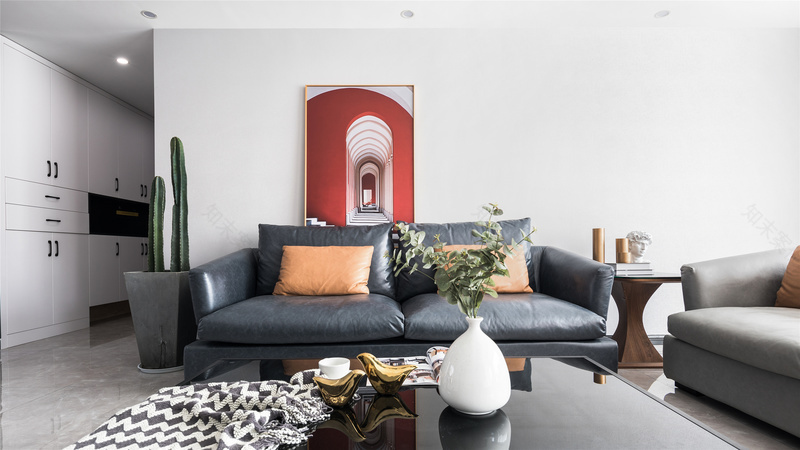 绿都万和城七区140平米现代简约风 | 一半幽兰一半骄阳-7