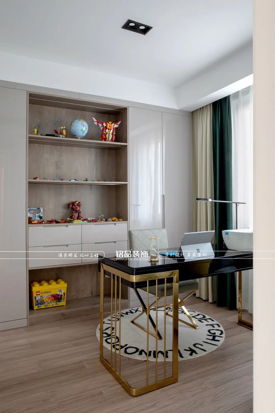 三堡家园现代轻奢风室内设计丨铭品装饰-54