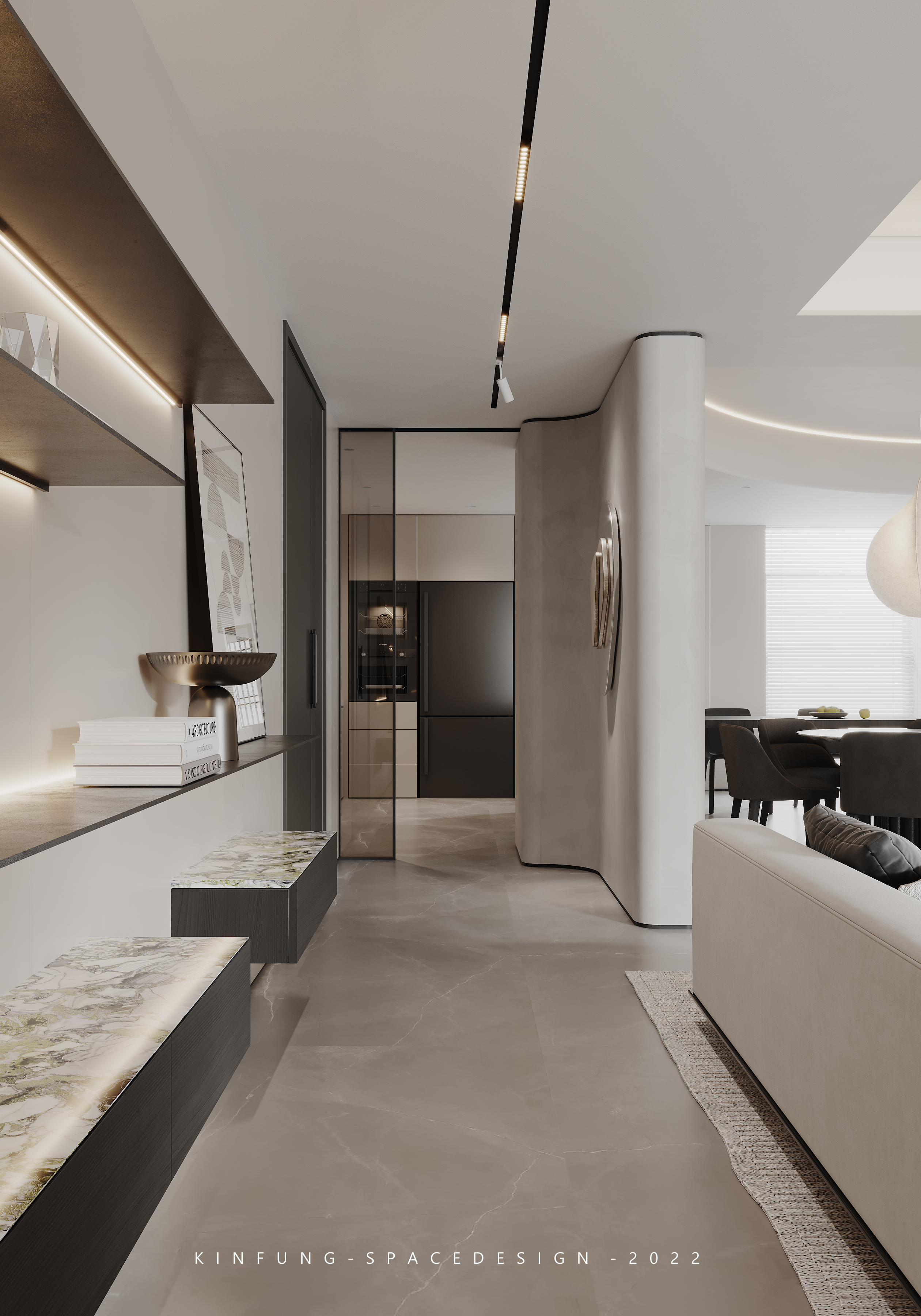 意式极简&现代极简室内设计丨中国湛江-4