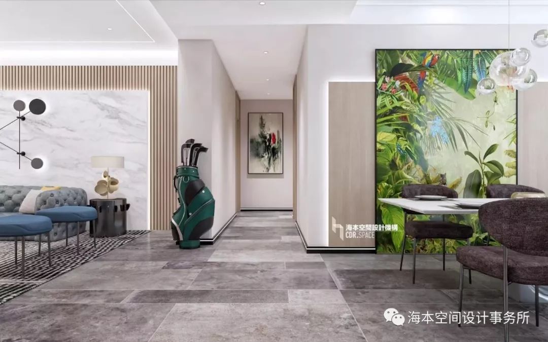 高级灰++ 原木色++ 绿色,打造自然优雅家居空间-12