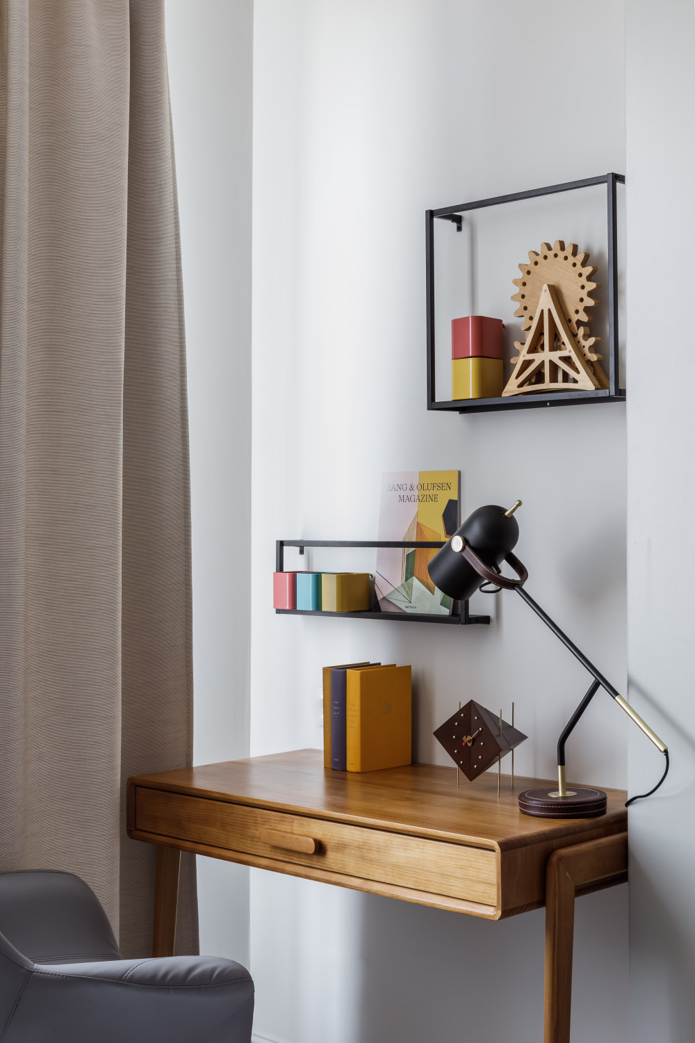 家居办公墙面设计丨ELLEdecoration-23