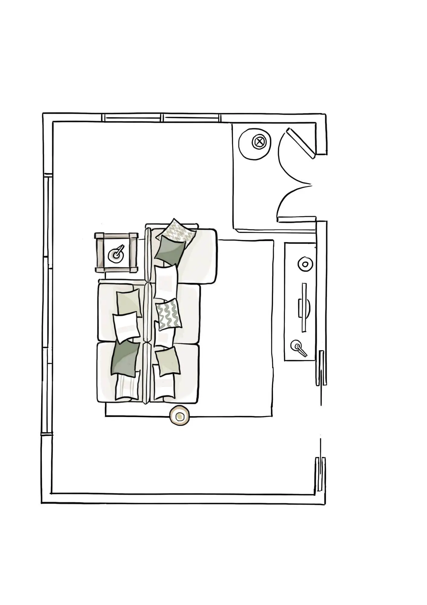 IKEA Vallentuna 模块化沙发-8