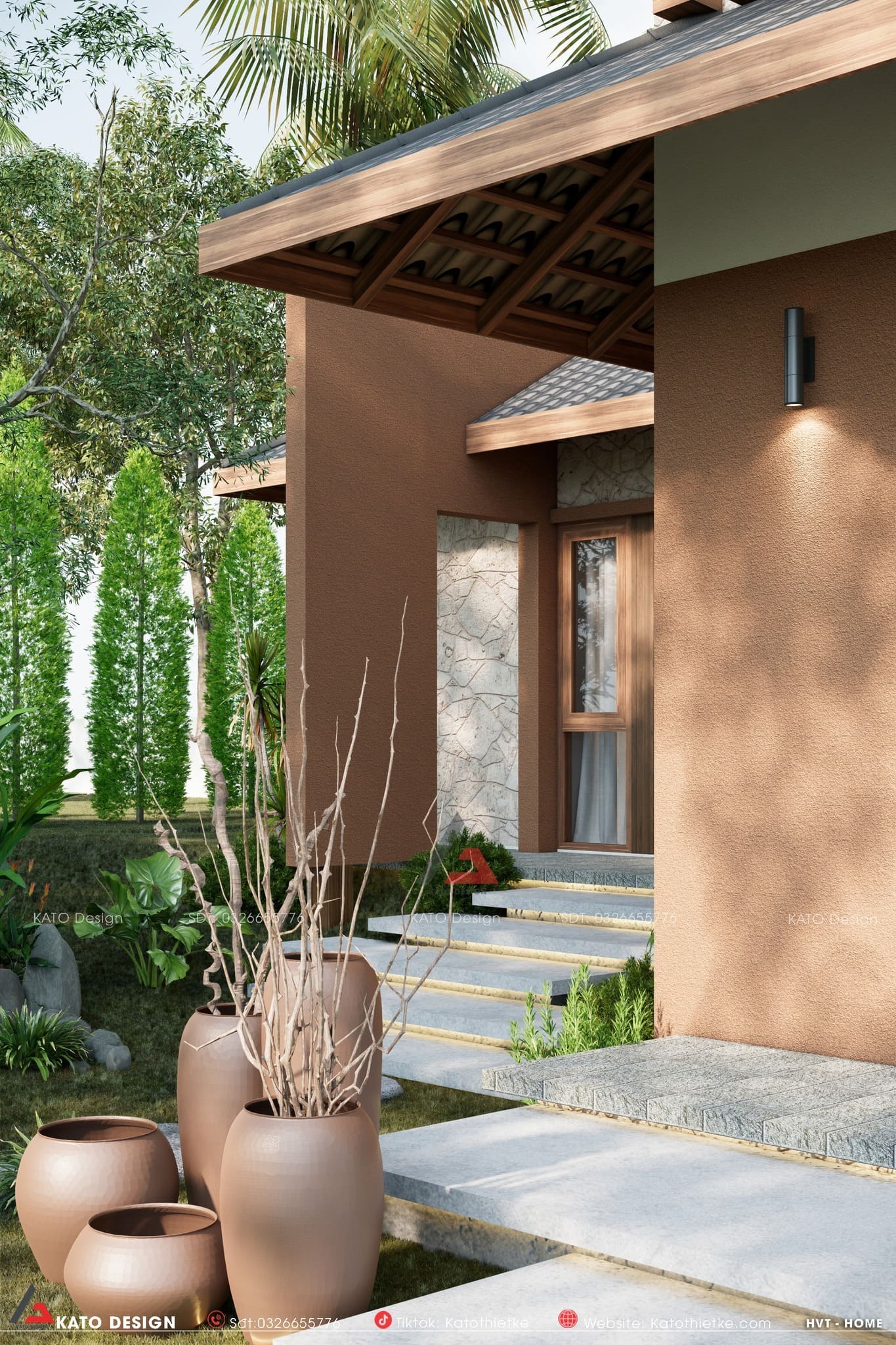 天别墅（这里TIẾN根据越南语发音音译为天，具体可根据实际对应的含义调整） 丨KATO THIẾT KẾ-10