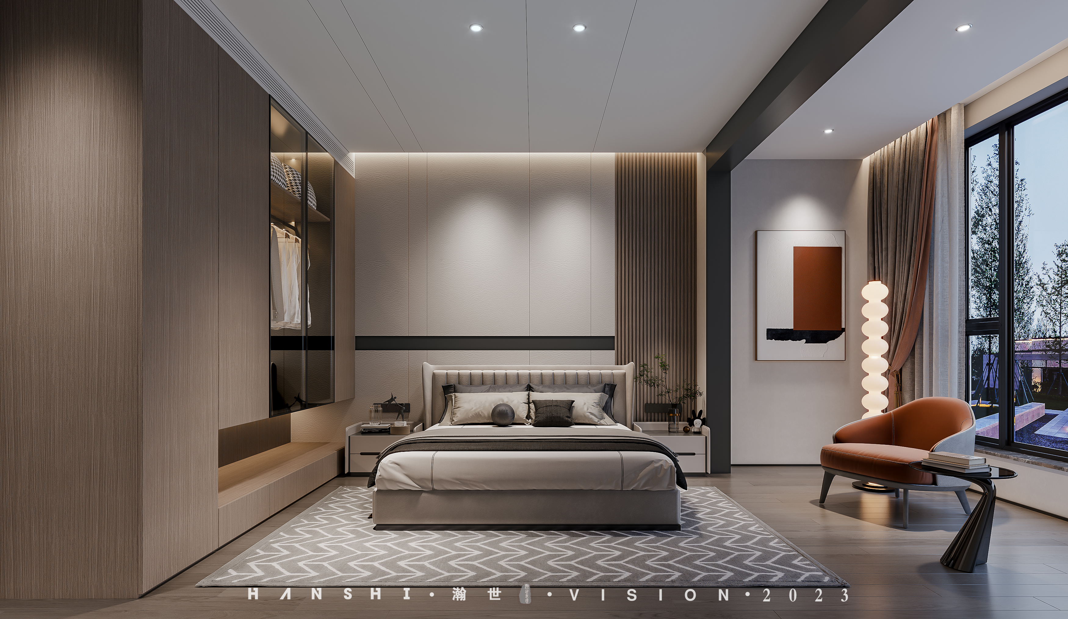 现代别墅-瀚世表现-14