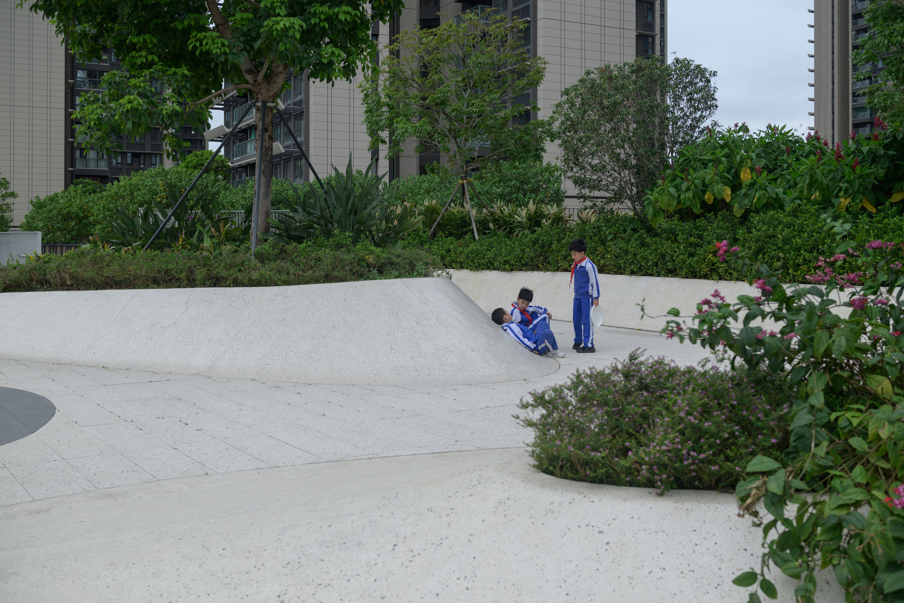 红岭教育集团 华富实验学校丨中国深圳丨大小景观,深圳市建筑设计研究总院有限公司,广州天泓-71