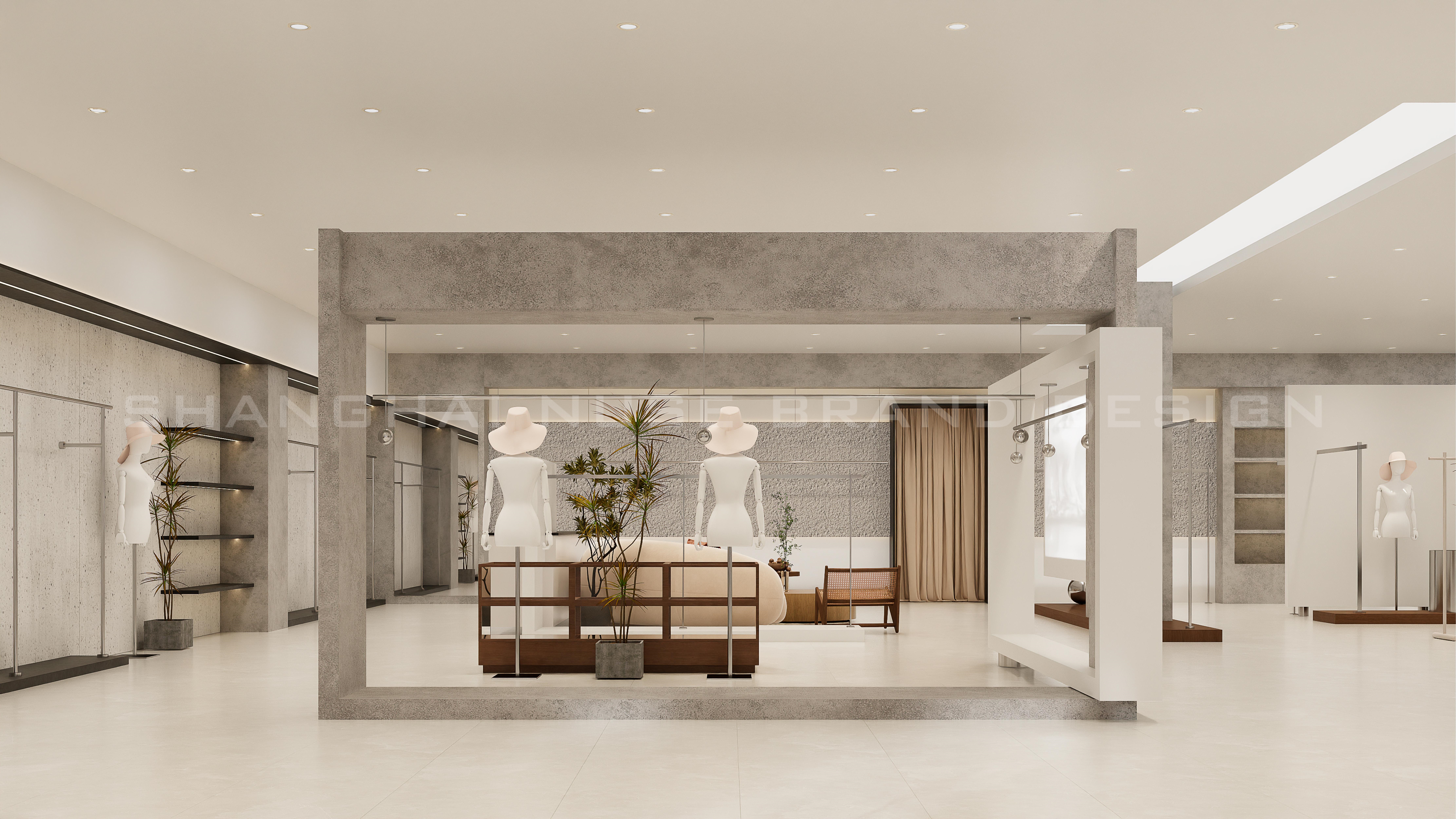 服装店“工业轻奢”设计项目丨木村空间设计有限公司-12