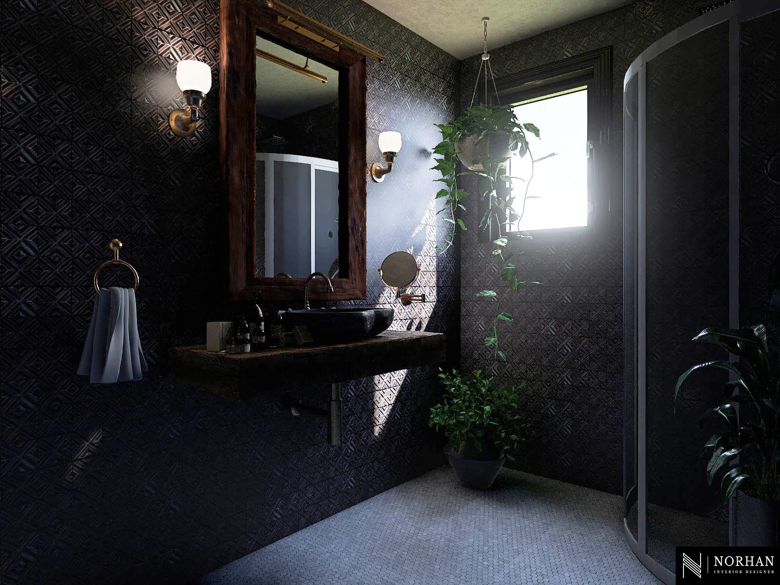 Apartement in African style-26