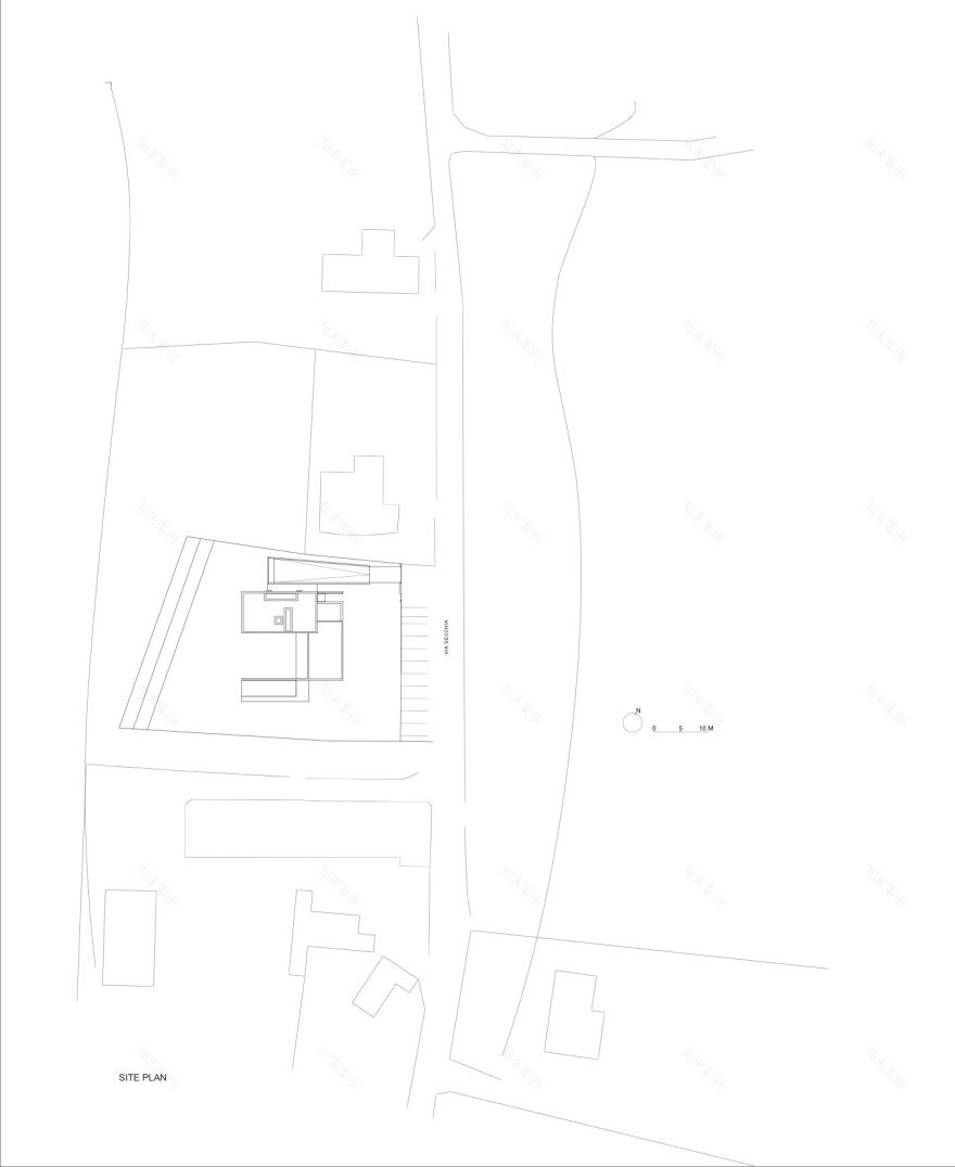 意大利 R+O 住宅 | 内向庭院与透明边界-48