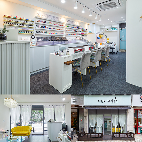 简约清新 13 坪白调奈尔氏咖啡厅-1