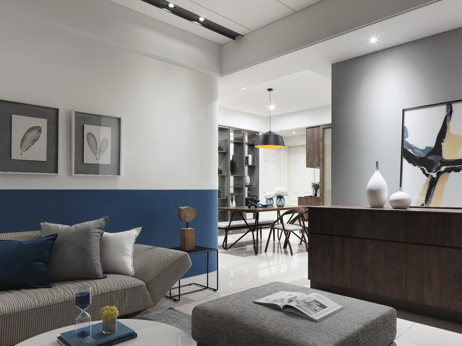 几何色彩魅力  奥朴空间创作-10