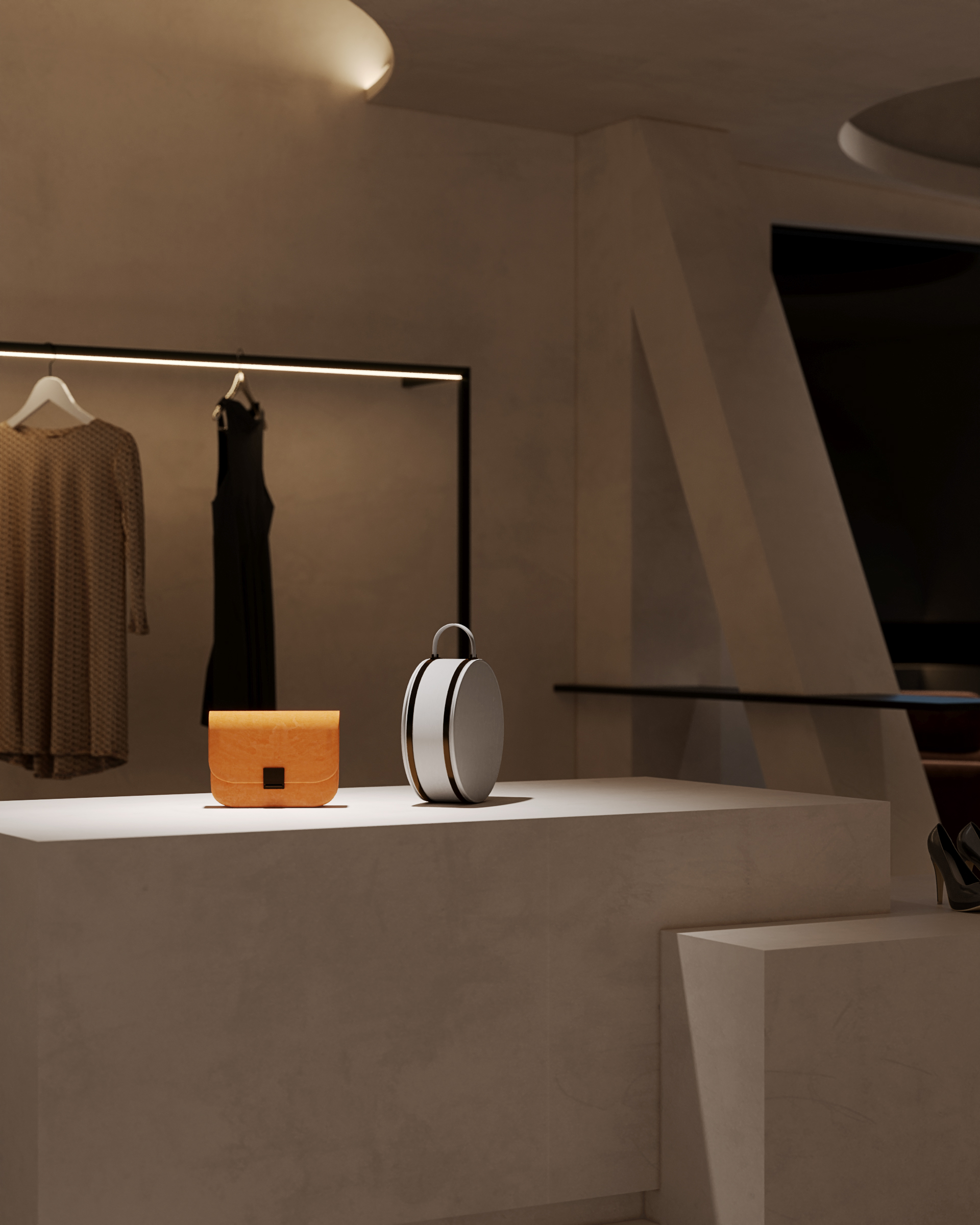 涩谷女装店设计丨唯·设计-26