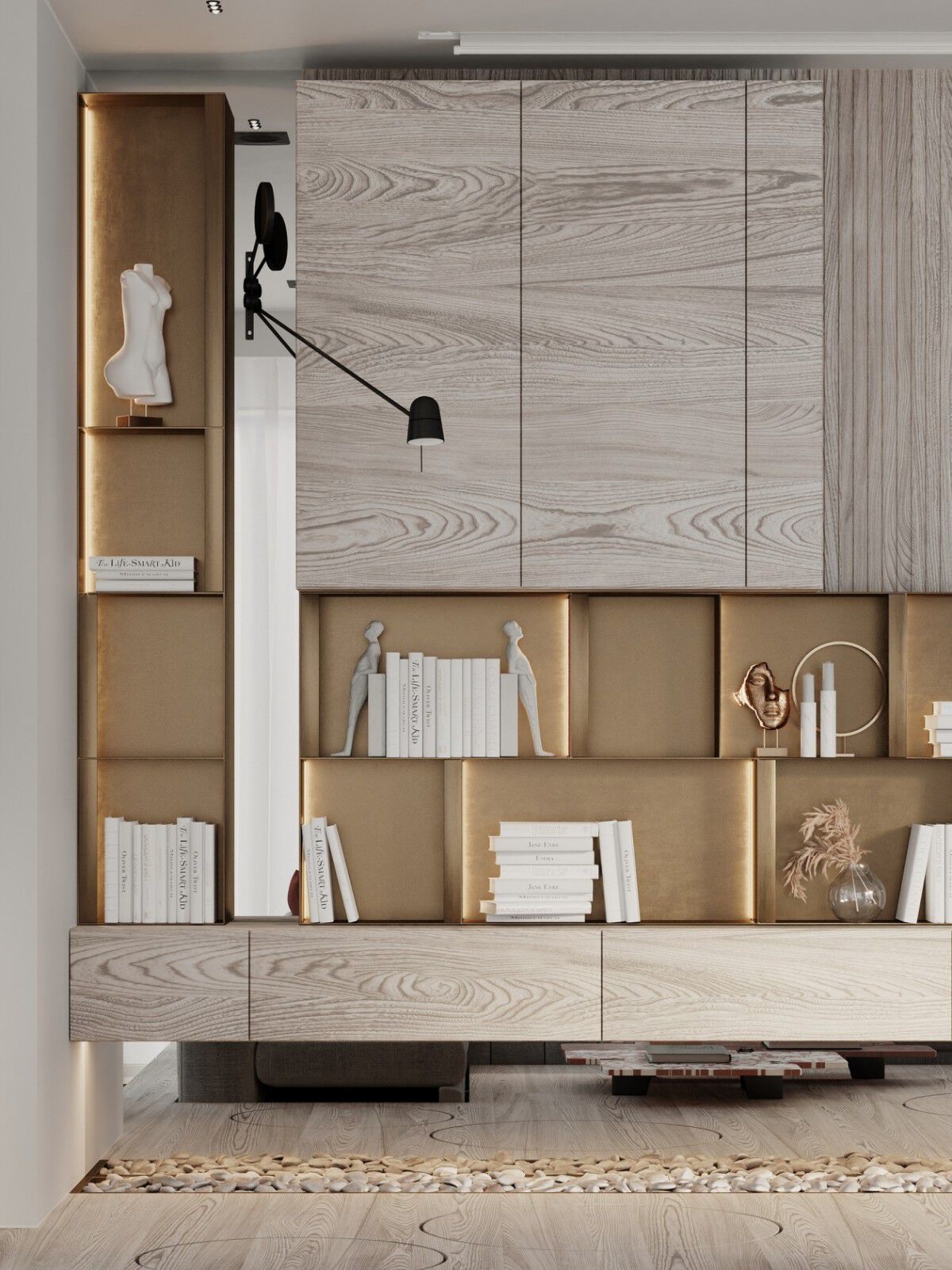 120㎡多彩居住空间，细节丰富！-11