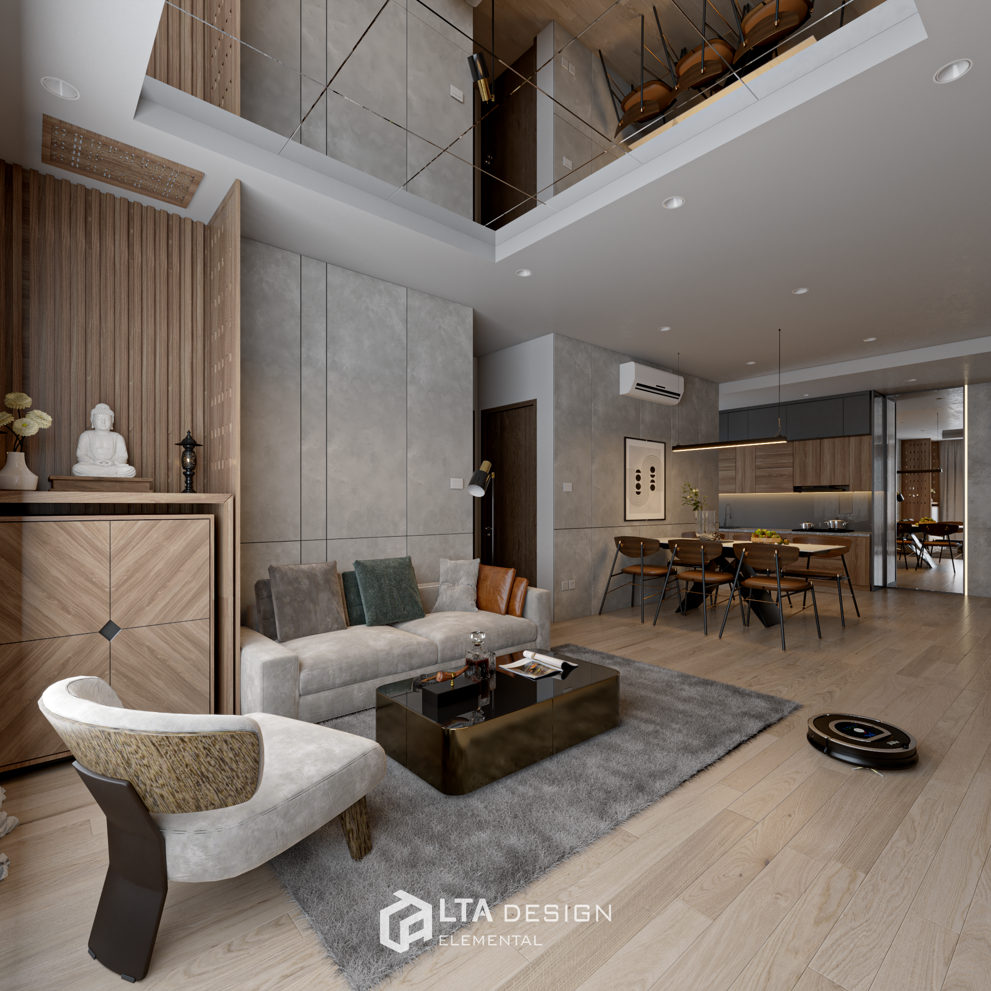 Livingroom Interior - Nội thất phòng khách-1